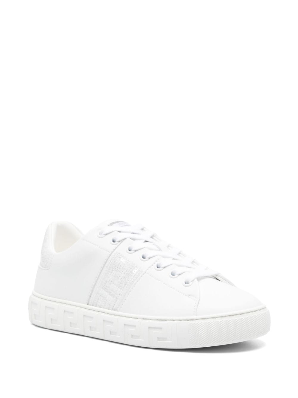 Versace Women's Greca-Embellished Sneakers