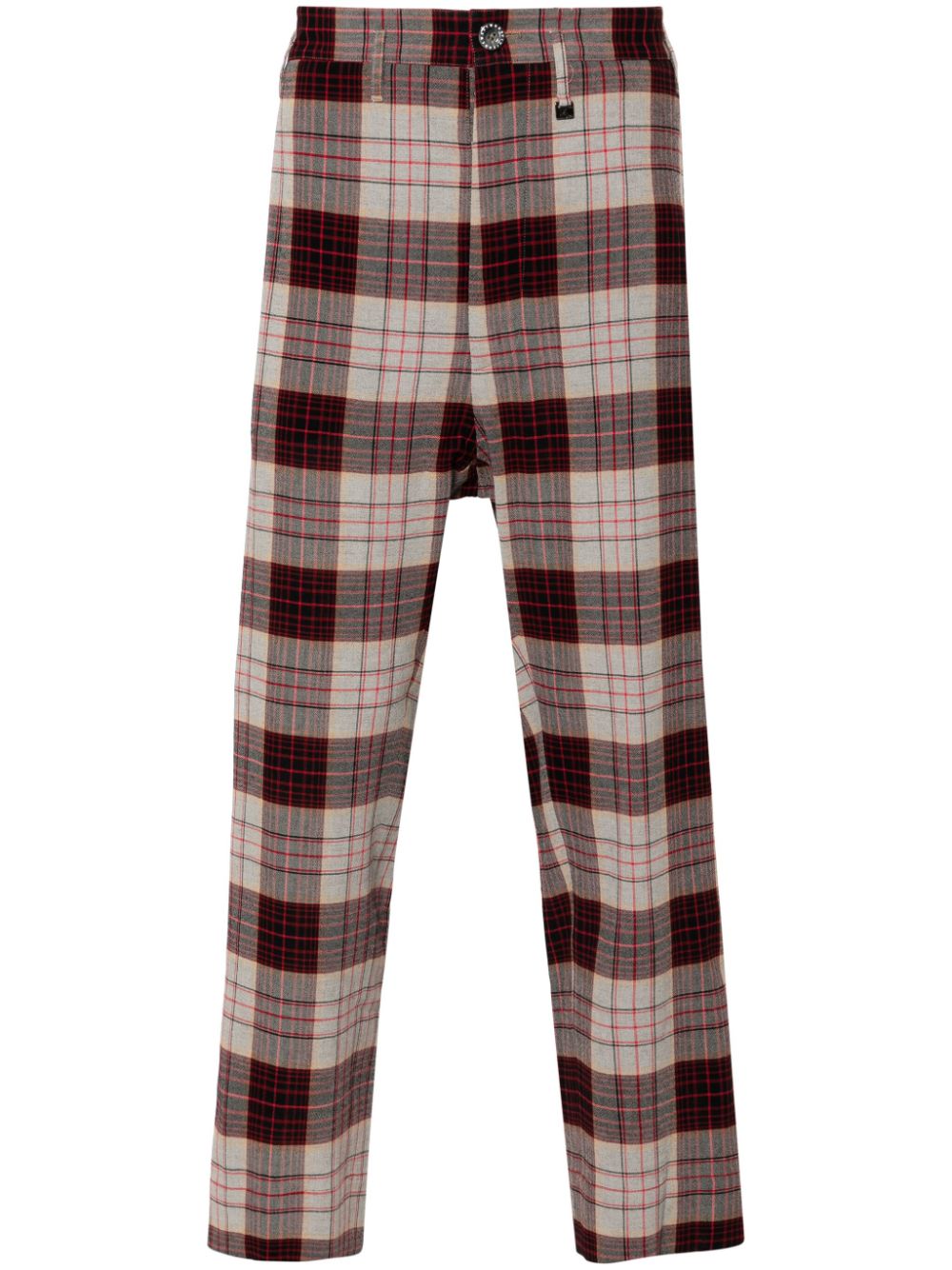 Vivienne Westwood Men's Conscious On Our Conscious Criteria Page Check Trousers