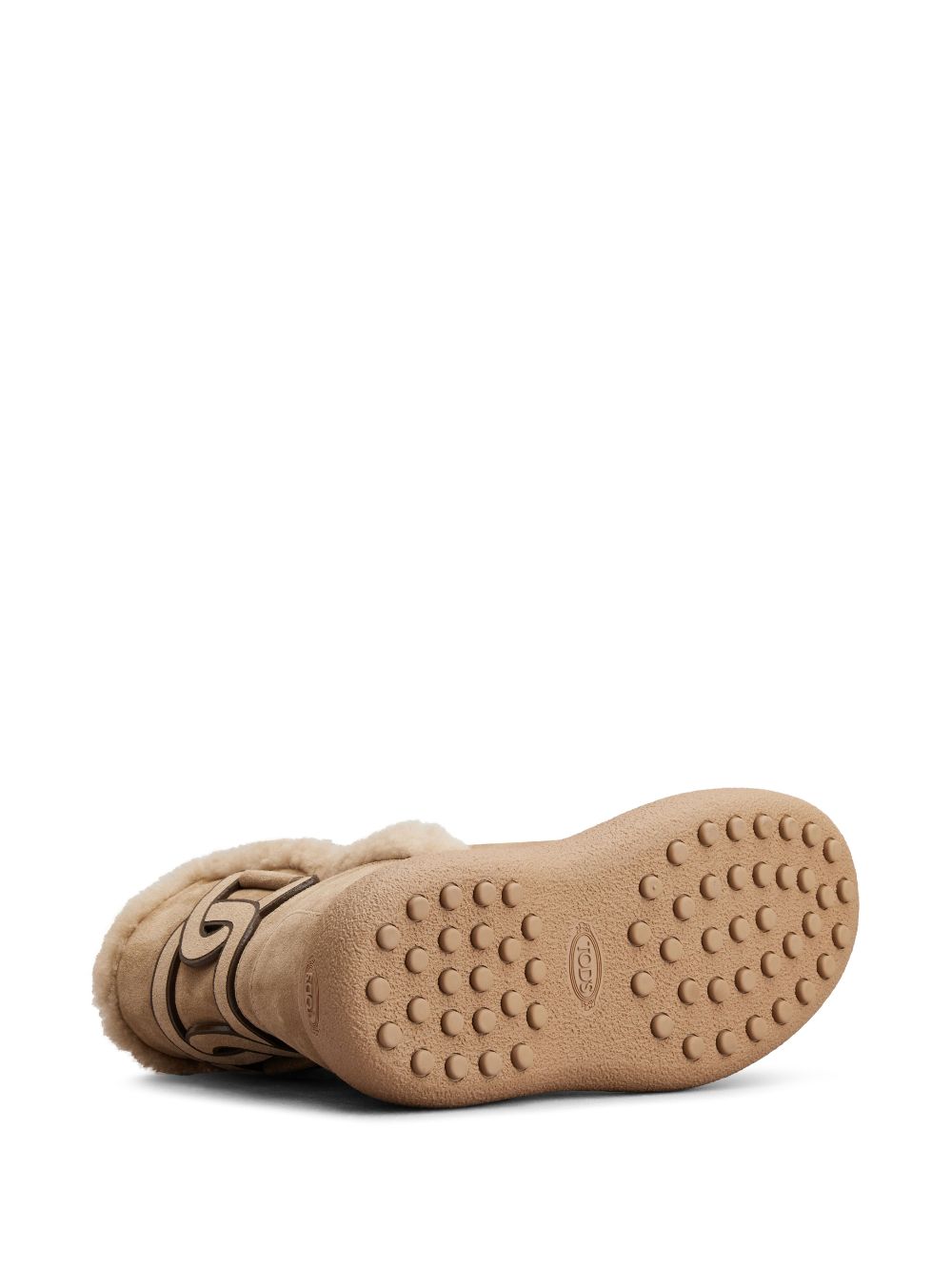 Tod's Women's Kate Suede And Shearling Ankle Boots