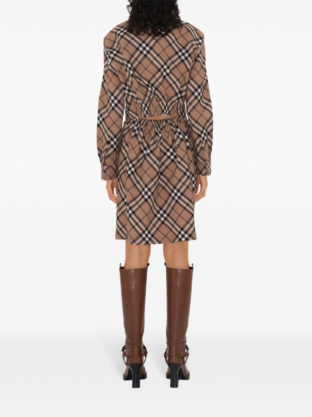 Burberry Women's Checked Shirt Dress