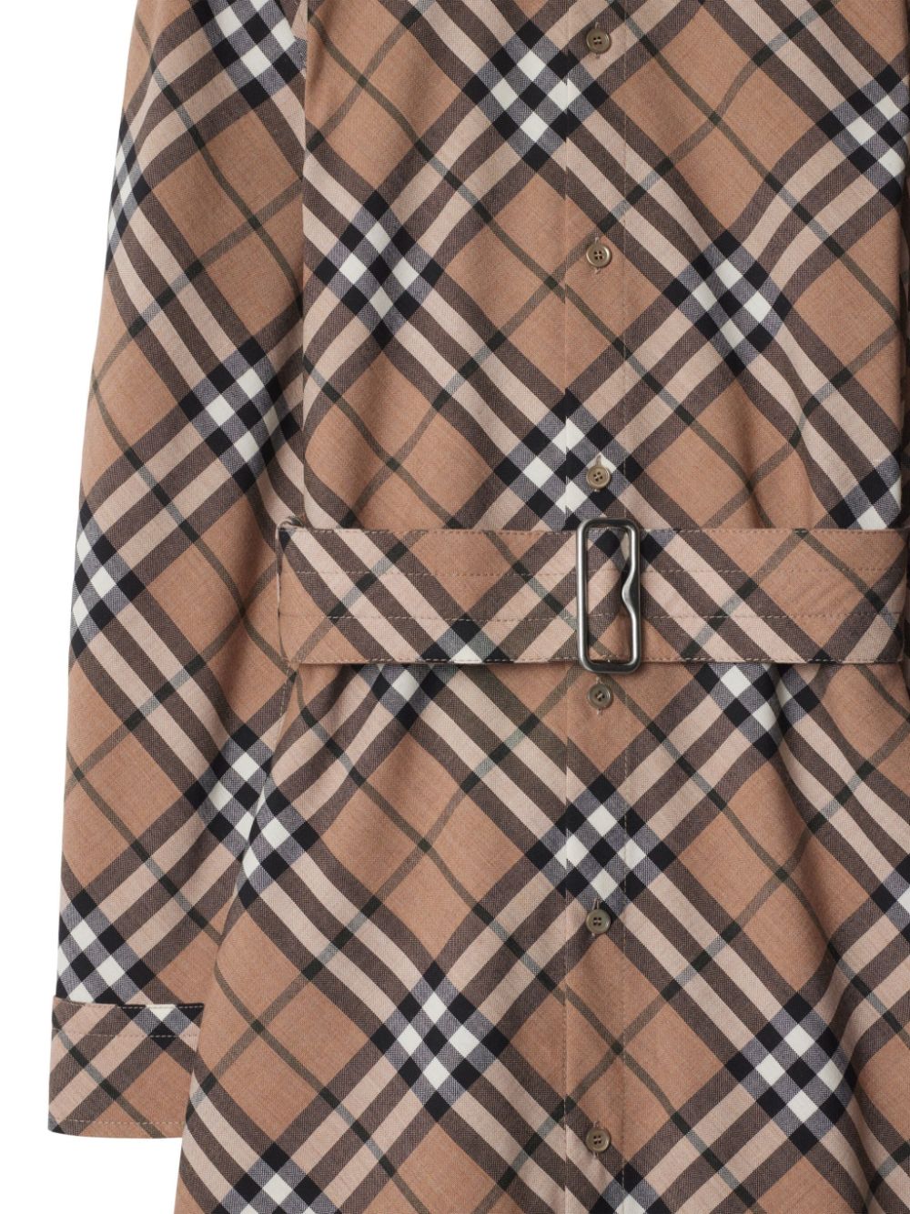 Burberry Women's Checked Shirt Dress