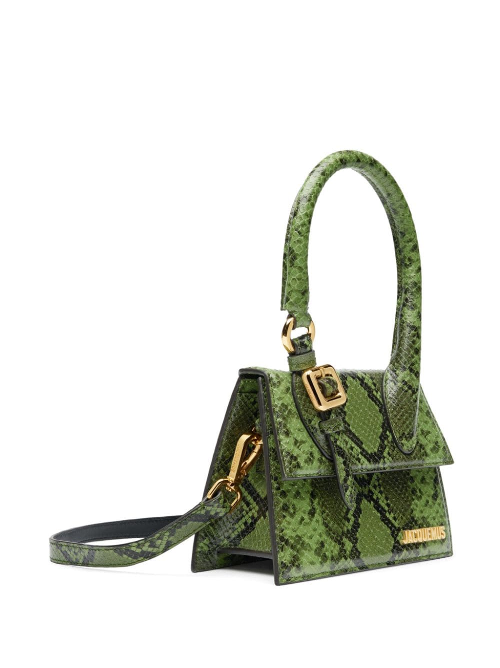 Jacquemus Women's Le Chiquito Mini Snakeskin Bag