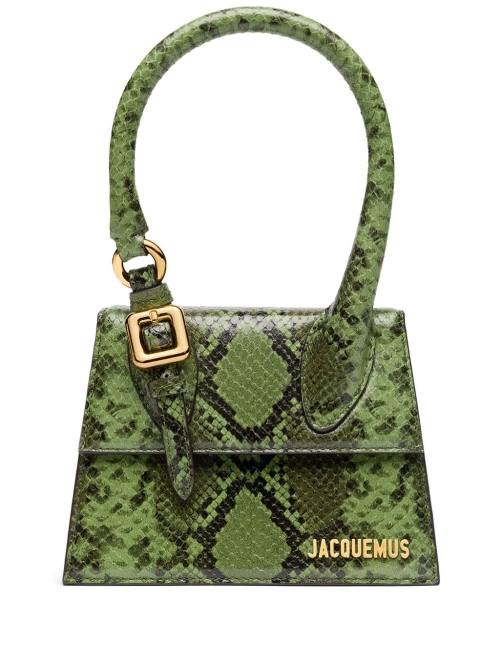 Jacquemus Women's Le Chiquito Mini Snakeskin Bag