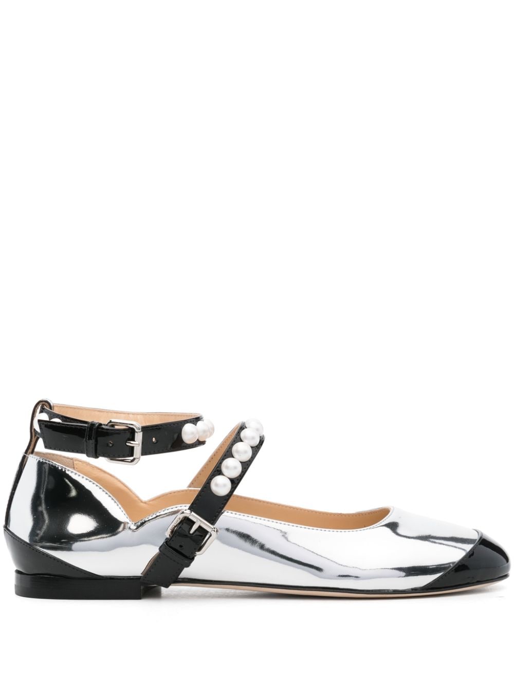 Mach & Mach Women's Two-Tone Ballerina Shoes
