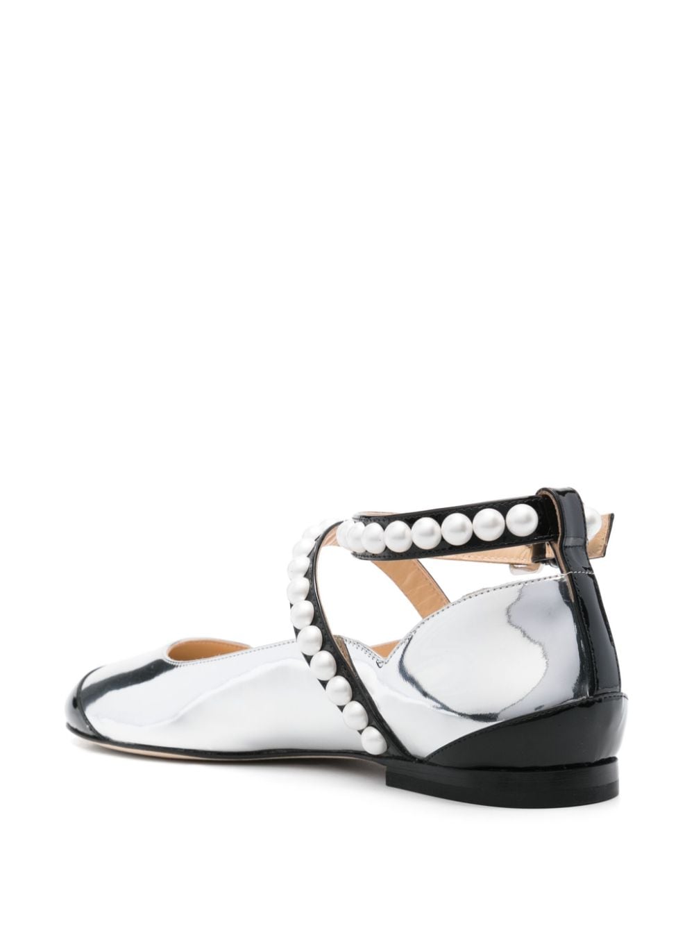 Mach & Mach Women's Two-Tone Ballerina Shoes