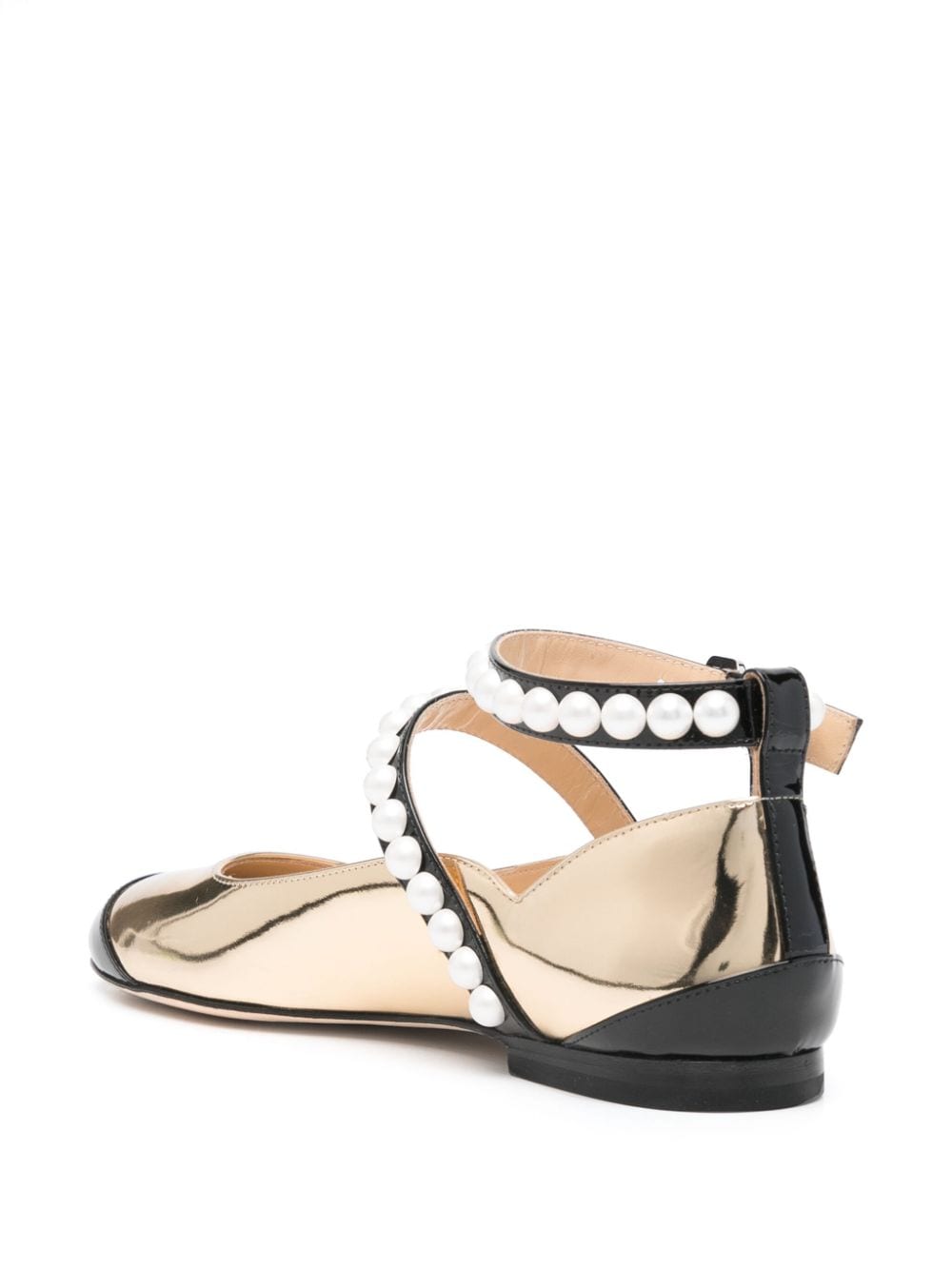 Mach & Mach Women's Two-Tone Ballerina Shoes