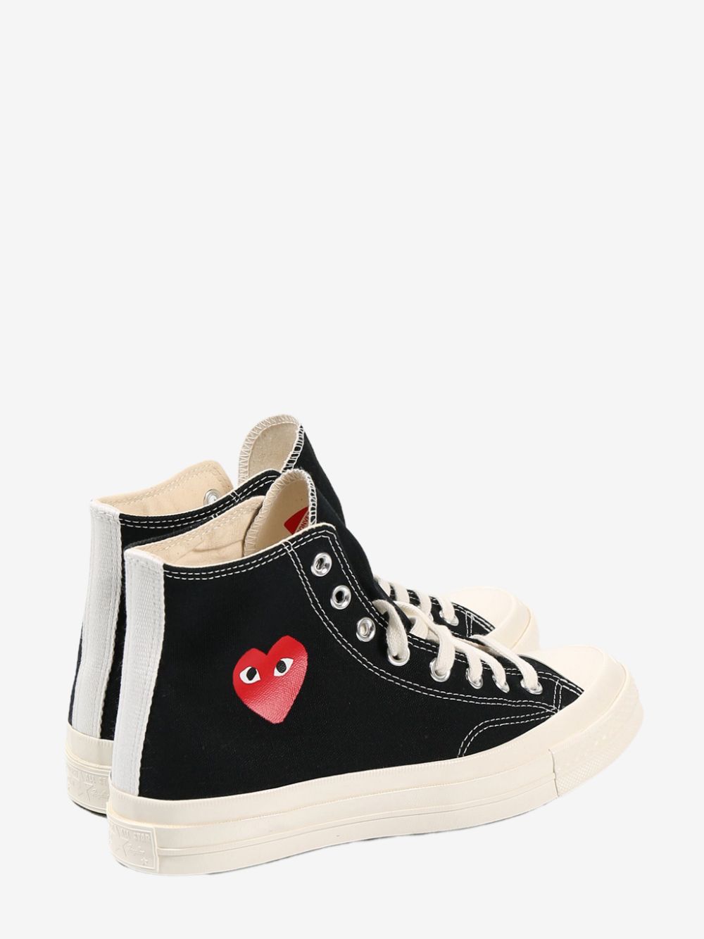 Comme Des Garcons Men's Play Single Heart Chuck 70