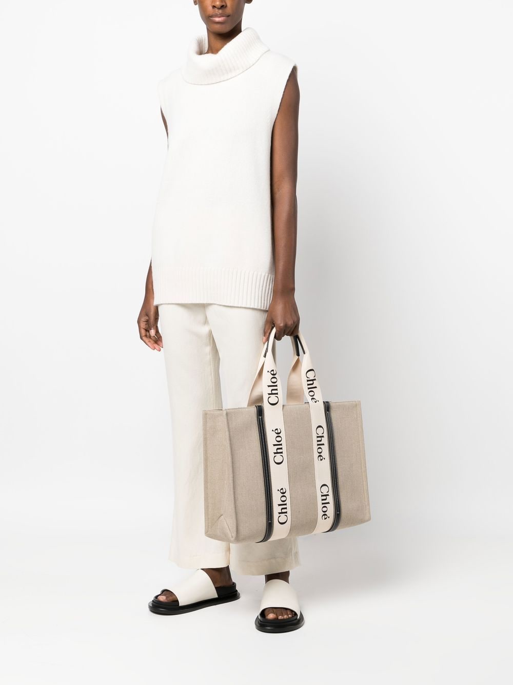 Chloé Woody Medium Tote Bag