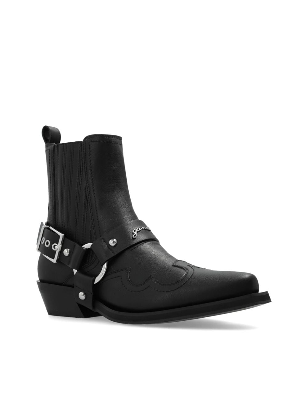 Ganni Women's Low Cut Western Chelsea Boots