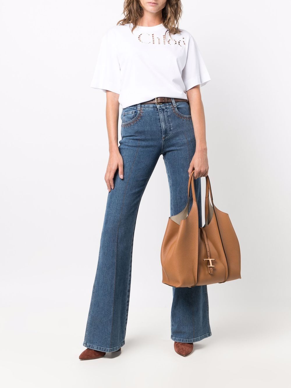 Tod's Women's Tod's Women's T Timeless Leather Shopping Bag