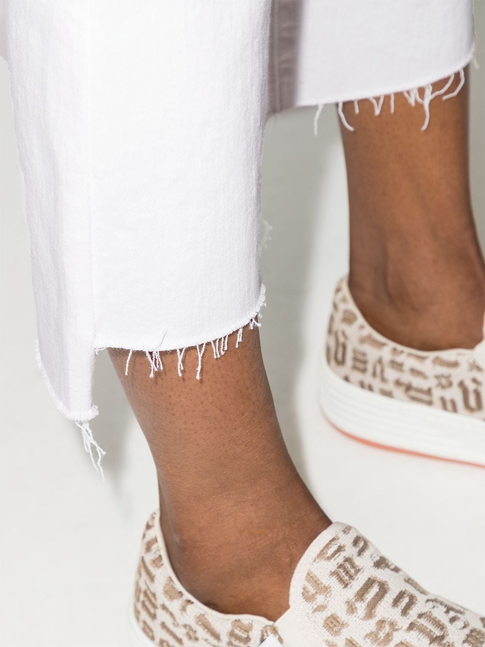 Mother Women's Jeans White