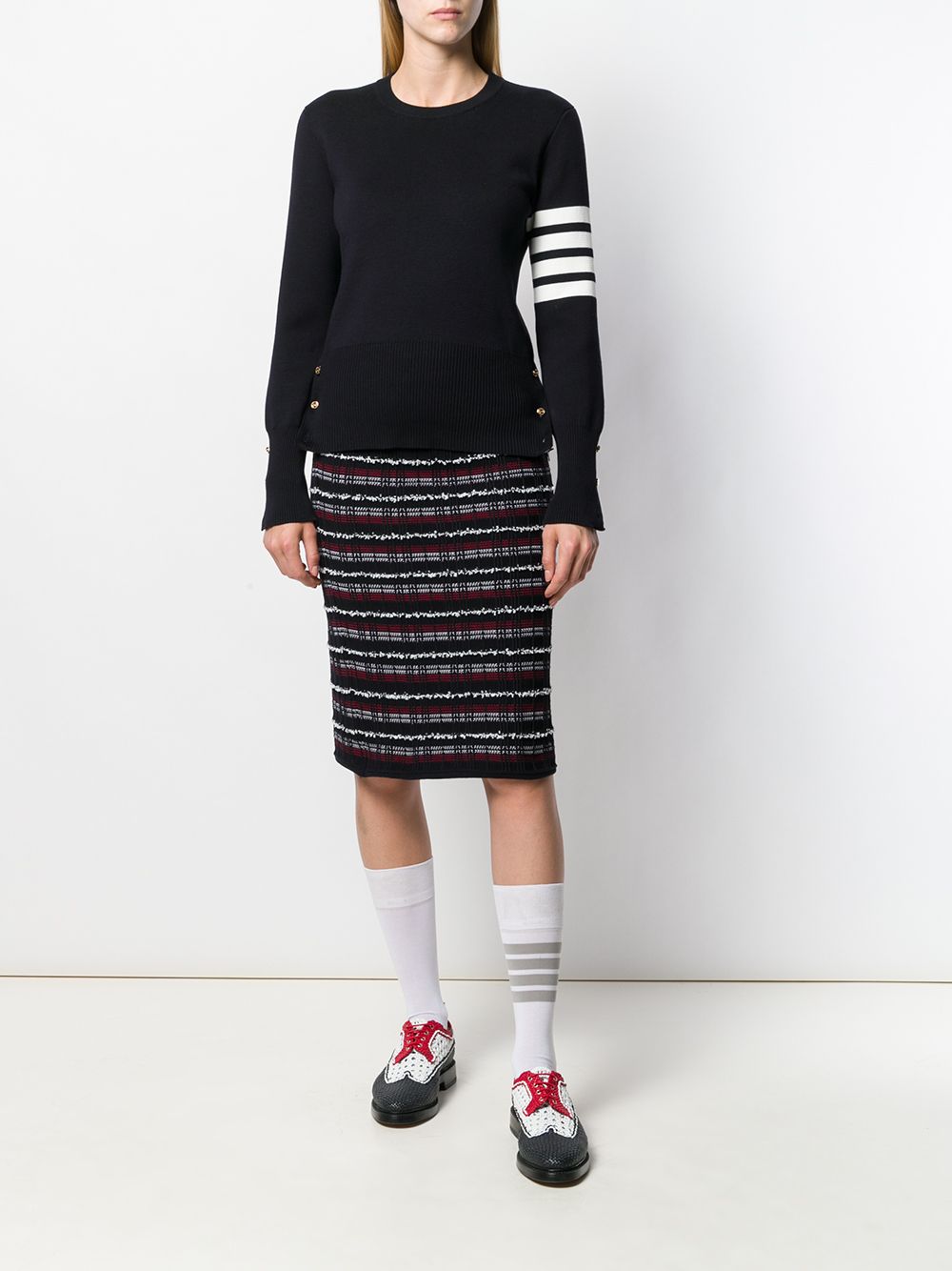 Thom Browne Women's Sweaters Blue