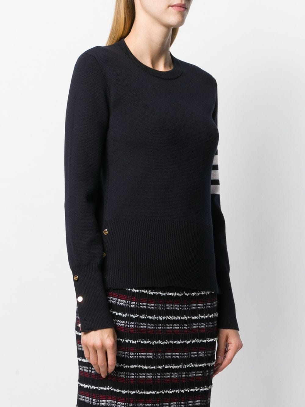 Thom Browne Women's Sweaters Blue
