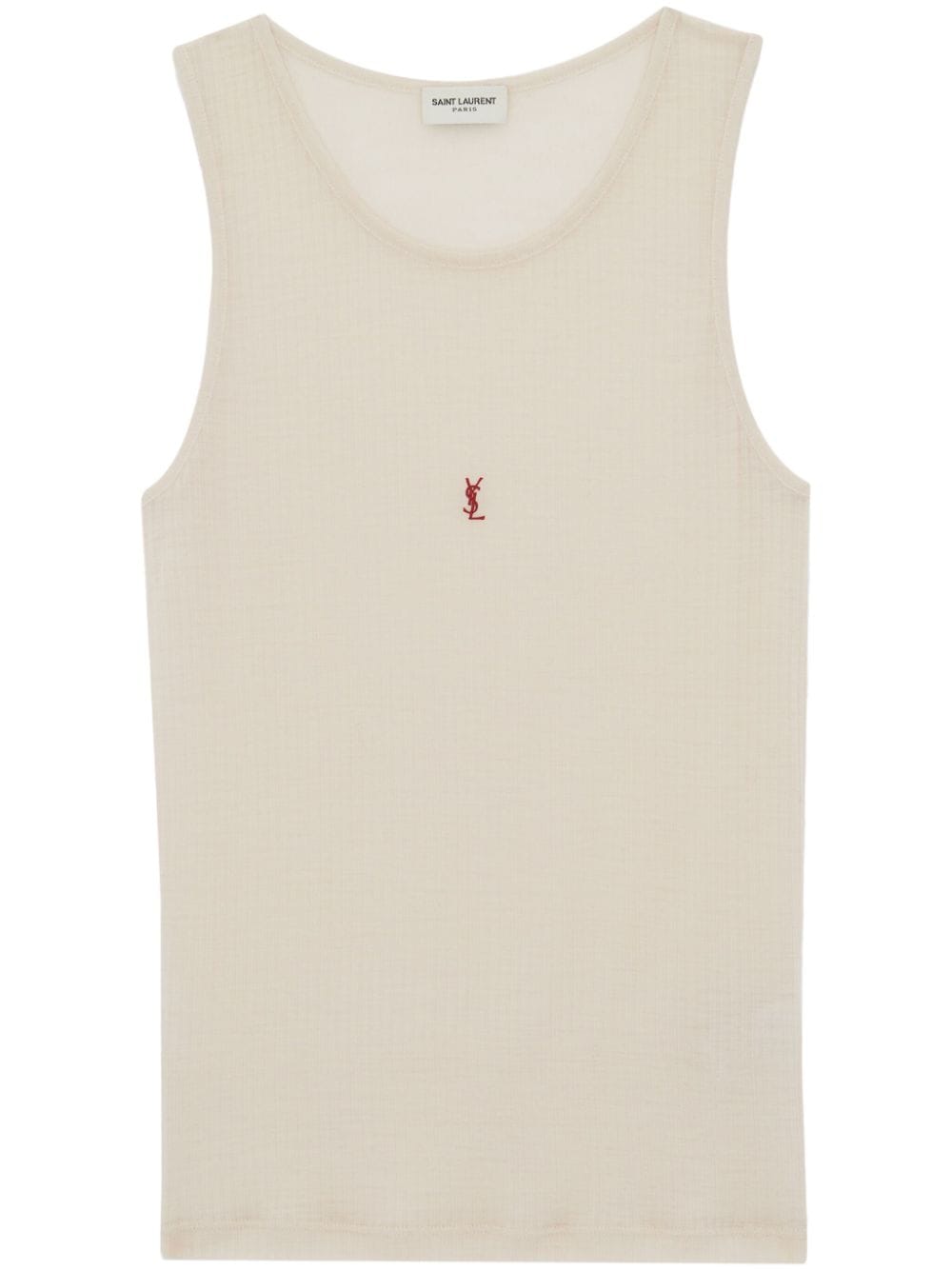 Saint Laurent Women's Top Beige