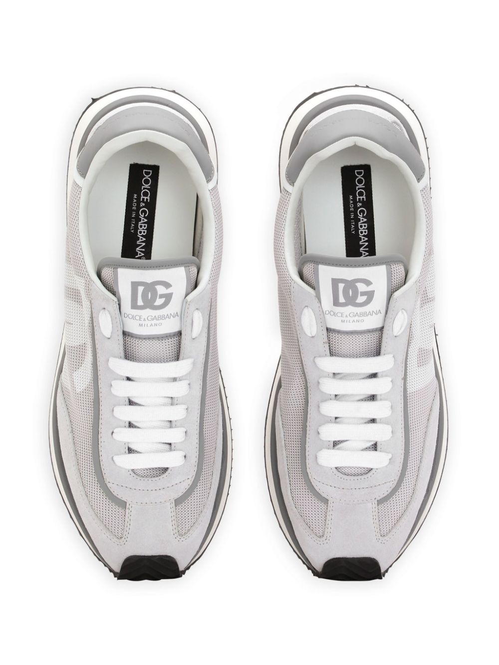 Dolce & Gabbana Men's Dg Cushion Sneakers In Mixed Materials