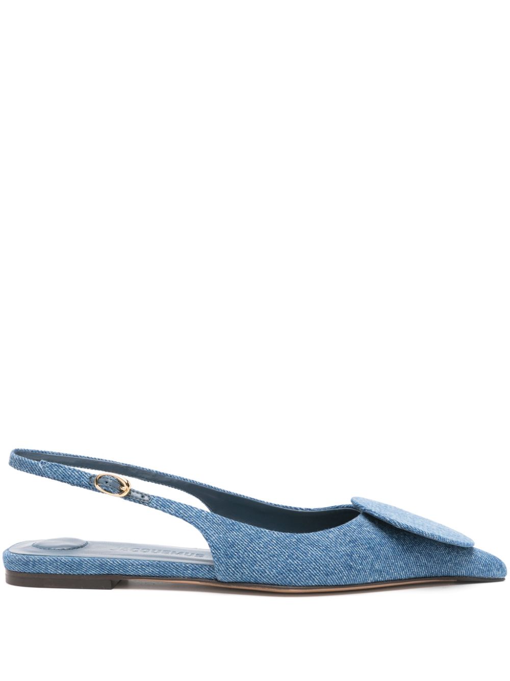 Jacquemus Women's The Slingback Duelo Plates Ballet Flats