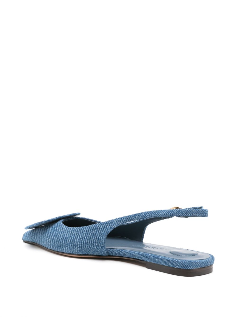 Jacquemus Women's The Slingback Duelo Plates Ballet Flats
