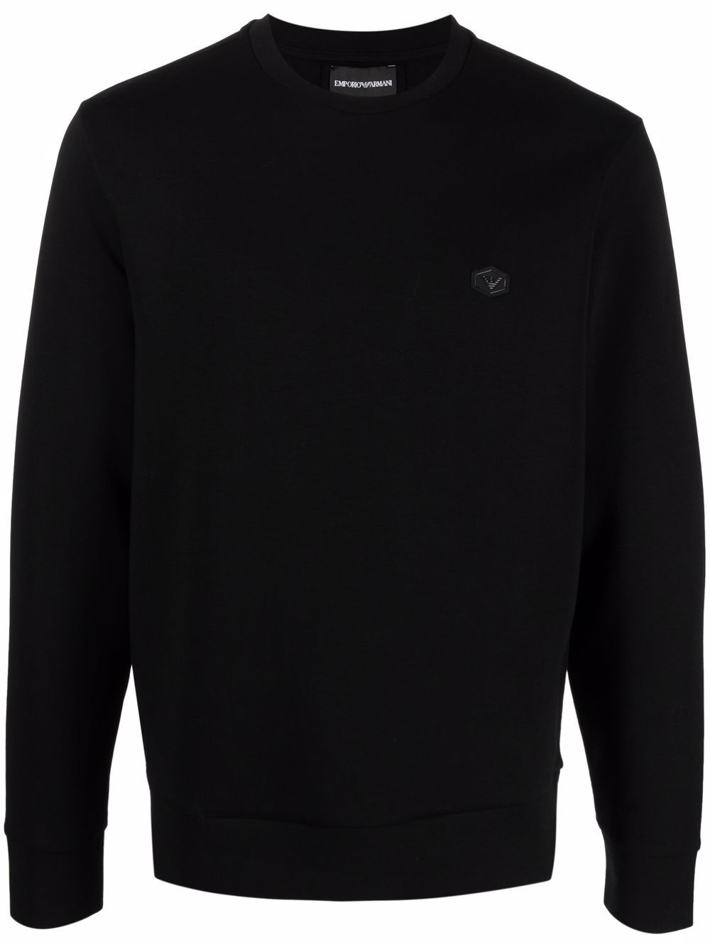 Emporio Armani Men's Logo-Patch Crew-Neck Sweatshirt