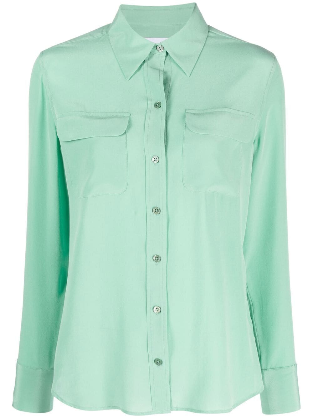 Equipment Women's Shirts Green
