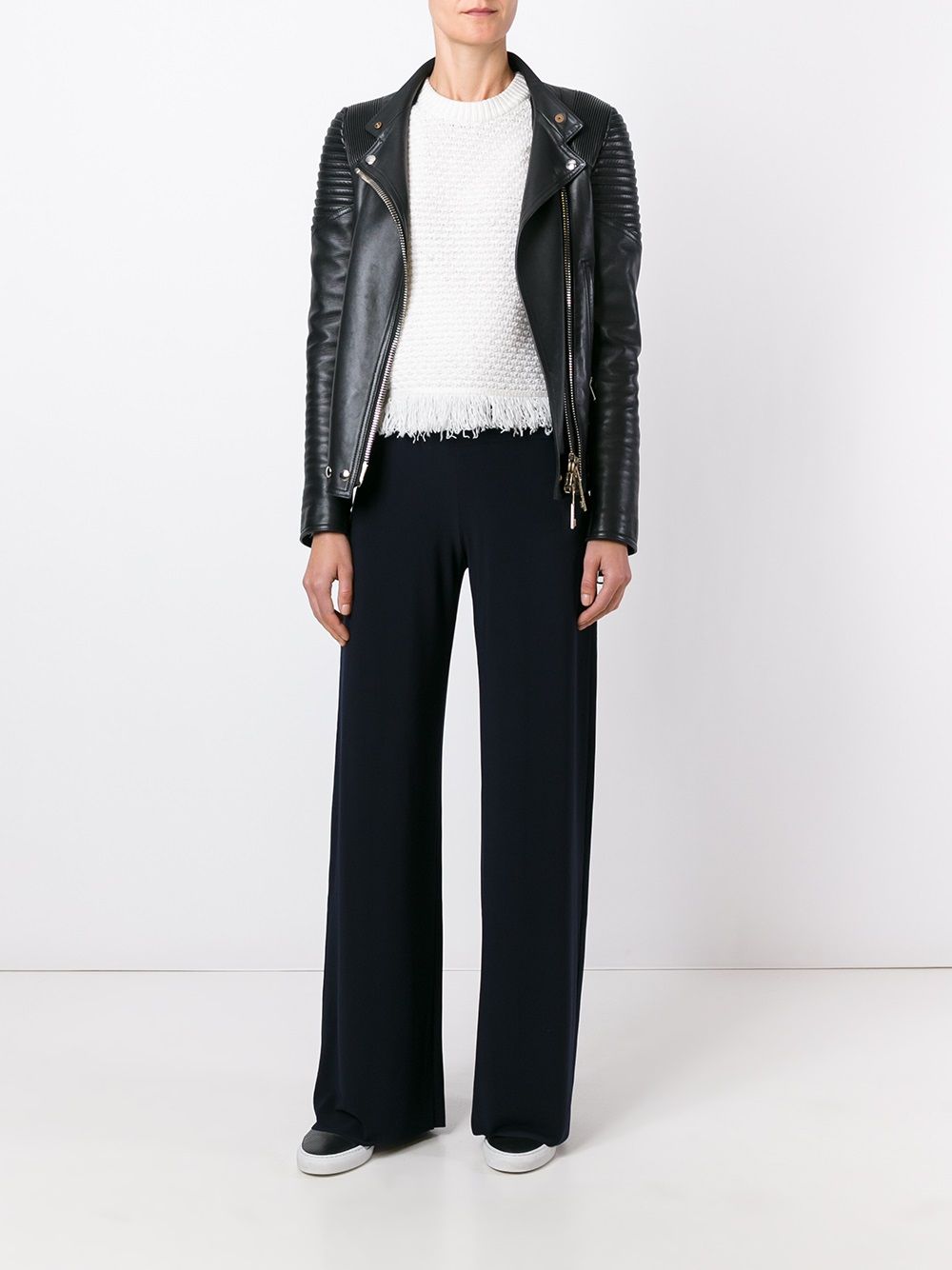 Norma Kamali Women's Trousers Blue