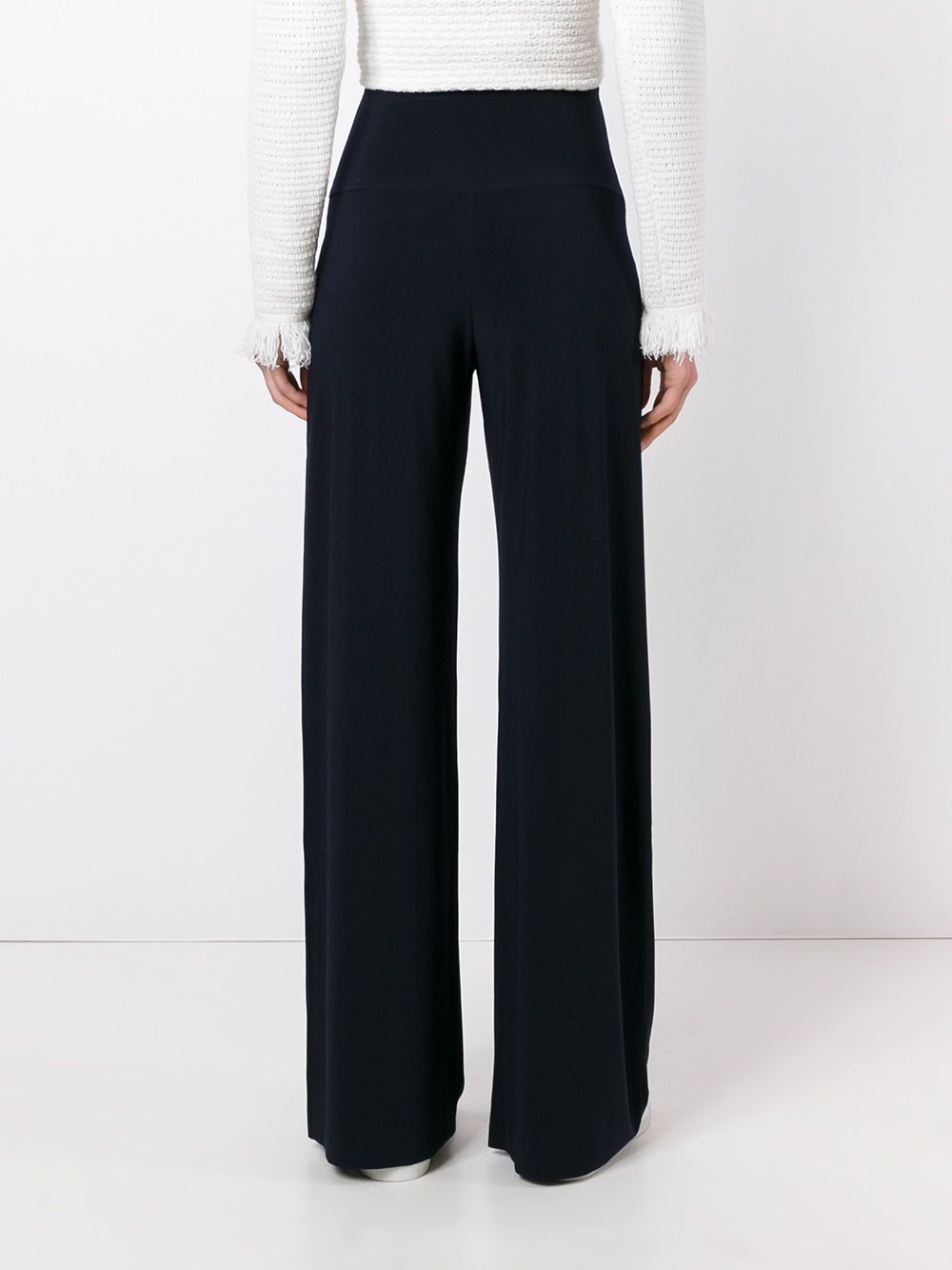 Norma Kamali Women's Trousers Blue