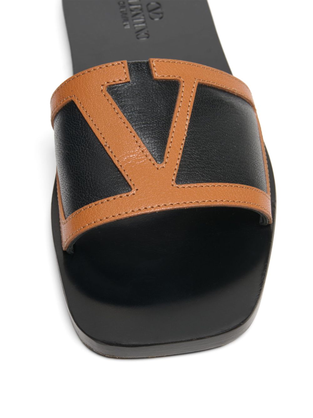 Valentino Garavani Men's Viva Superstar Slide Sandal In Nappa