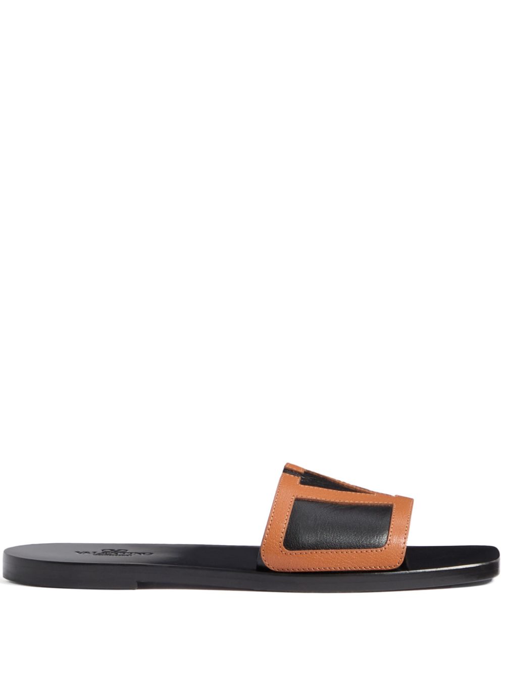 Valentino Garavani Men's Viva Superstar Slide Sandal In Nappa