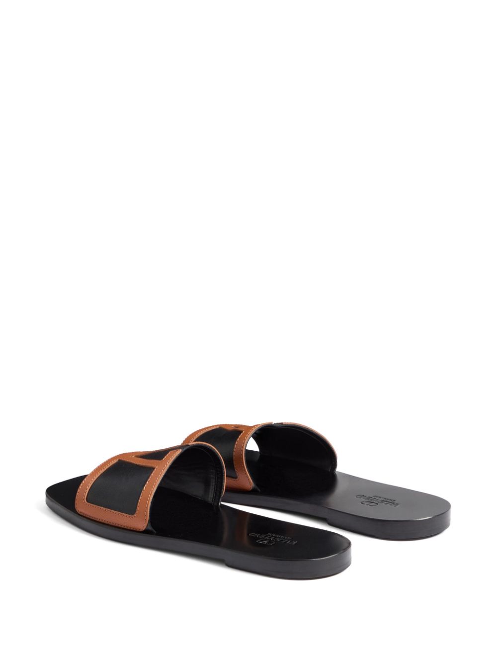 Valentino Garavani Men's Viva Superstar Slide Sandal In Nappa