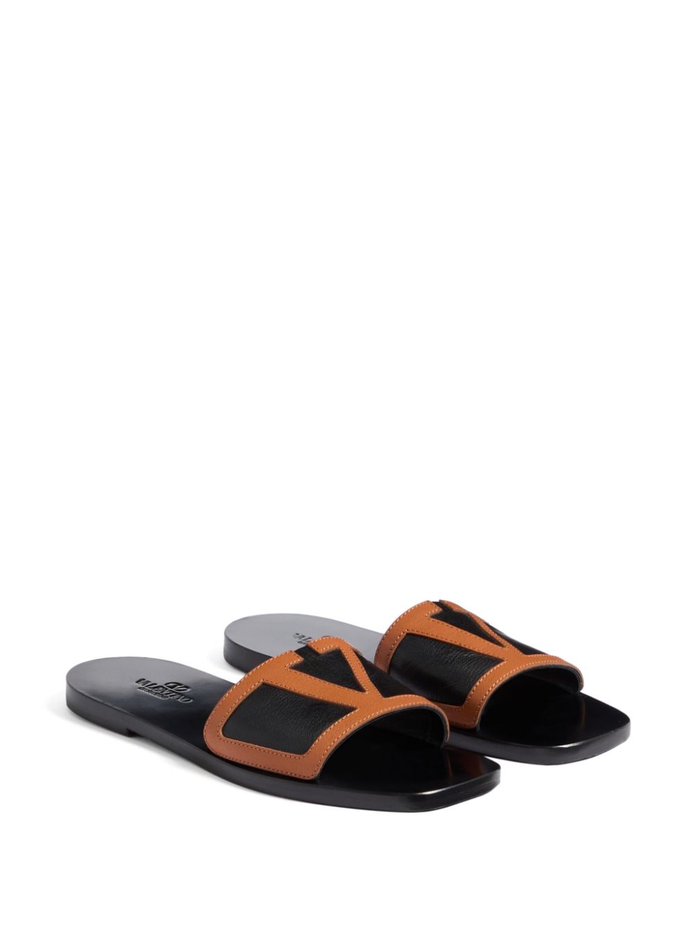 Valentino Garavani Men's Viva Superstar Slide Sandal In Nappa