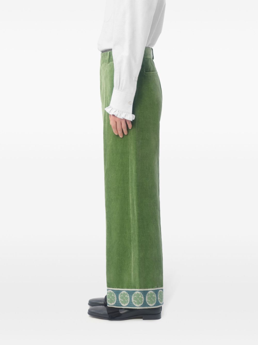 Valentino Men's Trousers Green