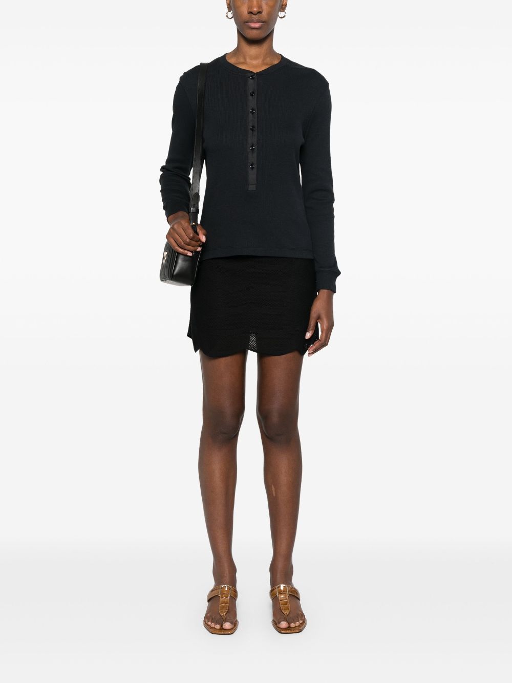 Tom Ford Women's Silk And Cotton Mini Skirt