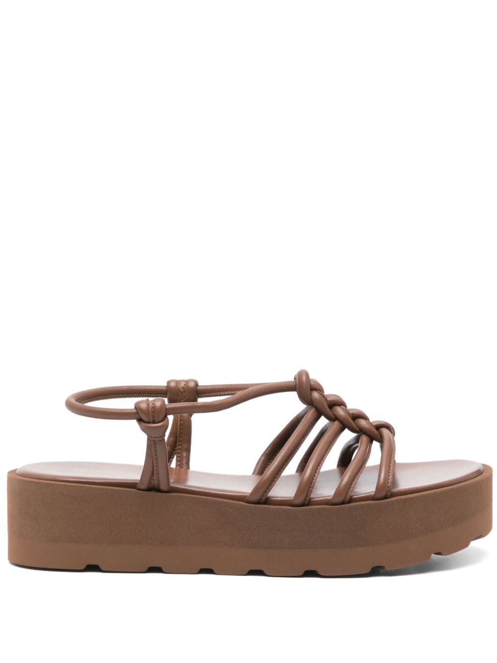 Gianvito Rossi Women's Hebe Leather Sandals.