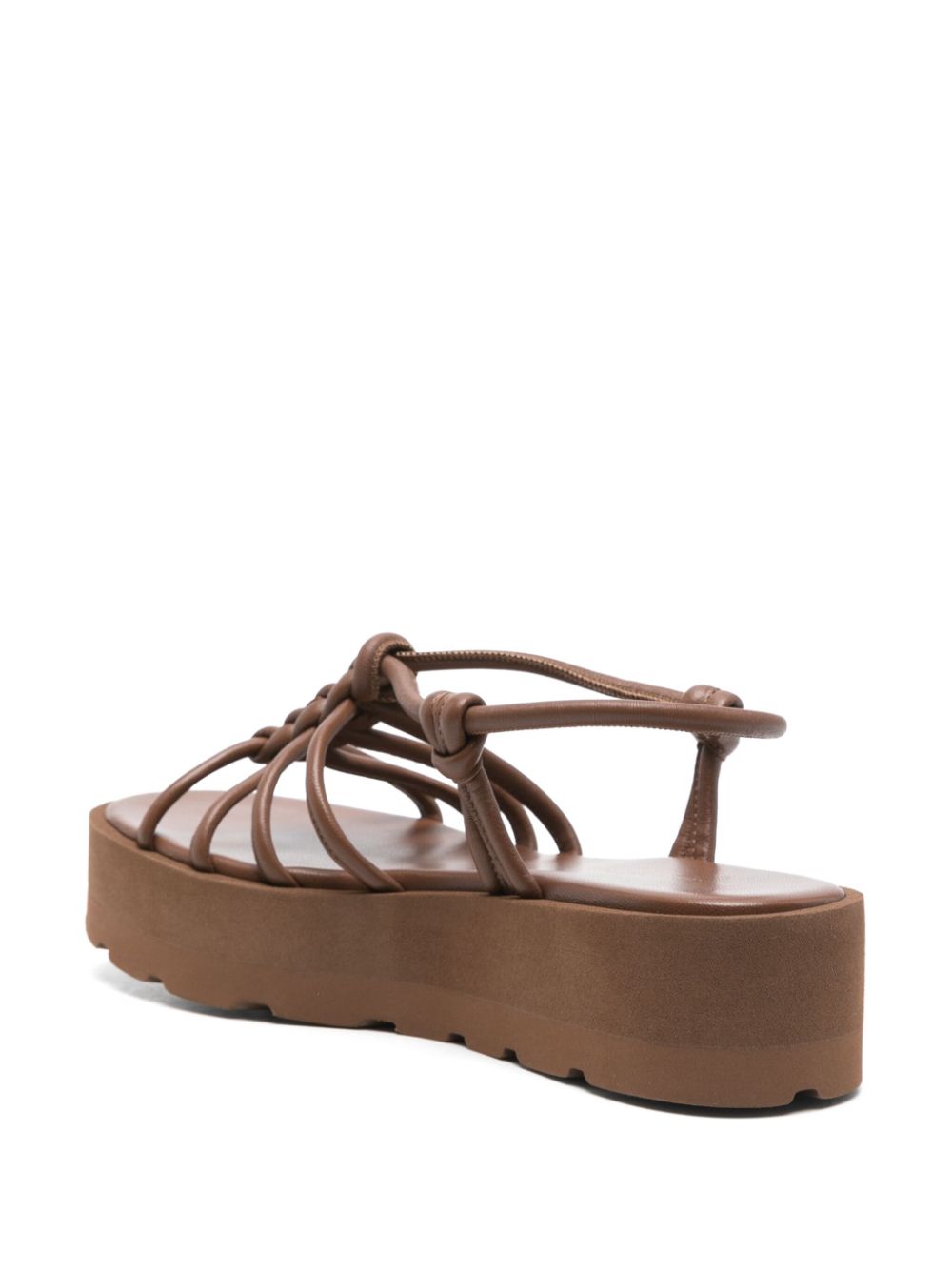 Gianvito Rossi Women's Hebe Leather Sandals.