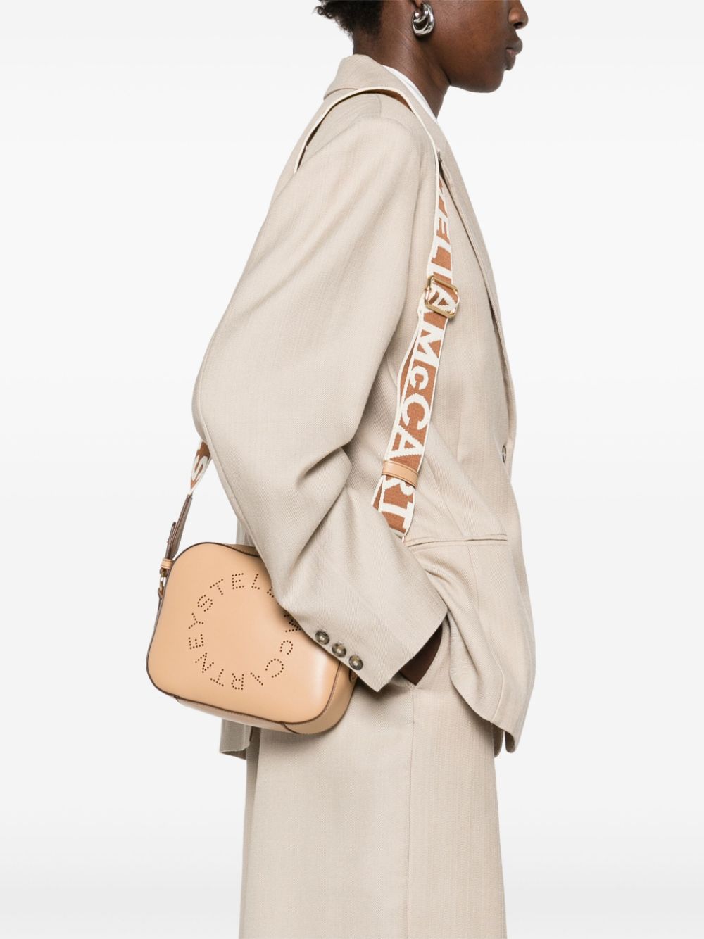 Stella Mccartney Women's Mini Logo Cross Body Bag