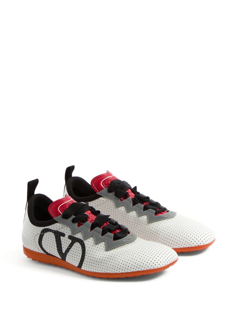 Valentino Garavani Women's Chromathon Sneaker In Perforated Nappa Leather