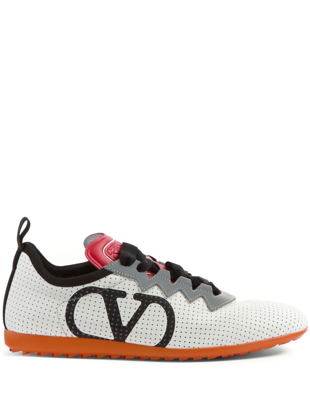 Valentino Garavani Women's Chromathon Sneaker In Perforated Nappa Leather