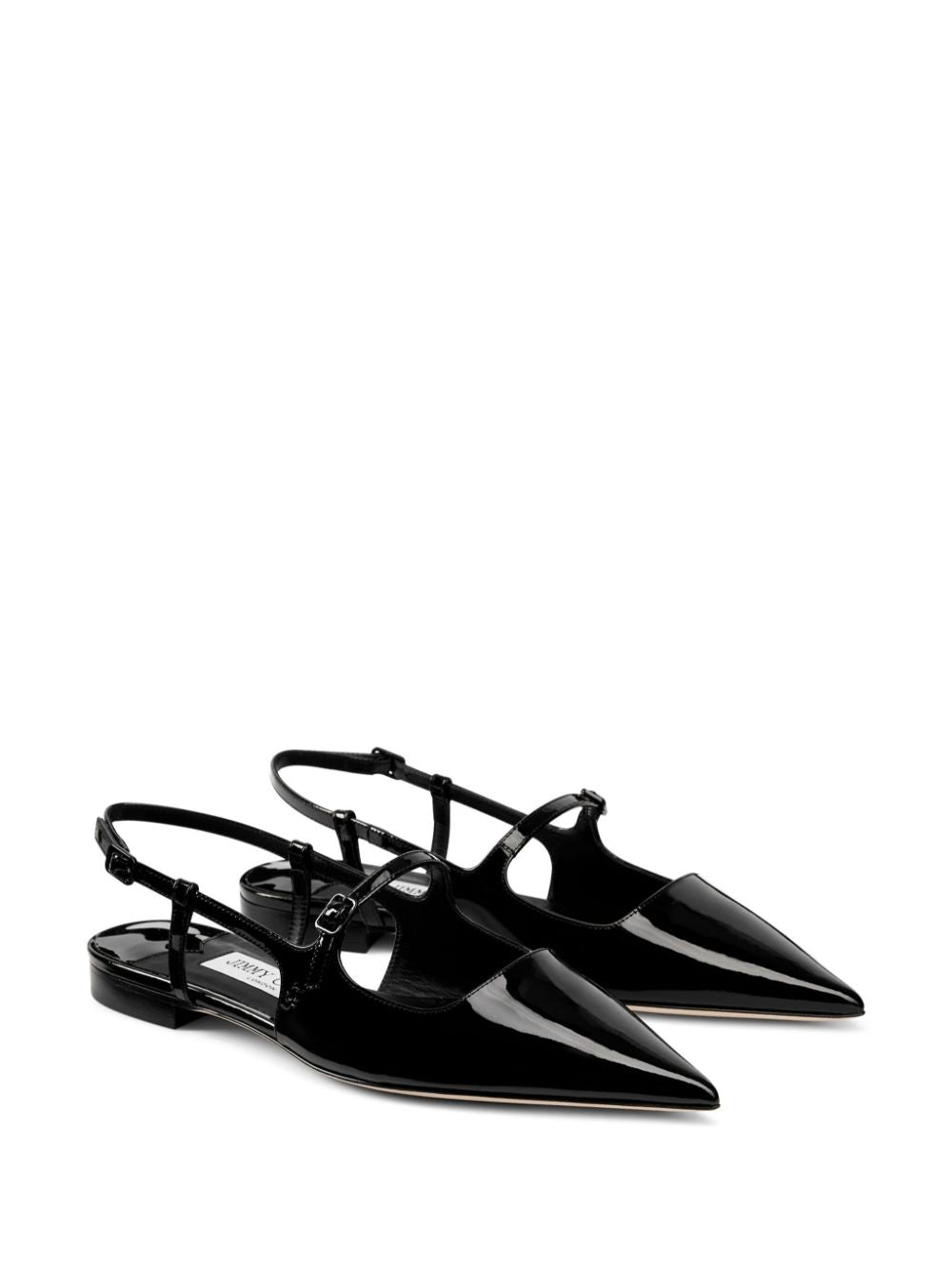 Jimmy Choo Women's Didi Flat Patent Leather Low Shoes