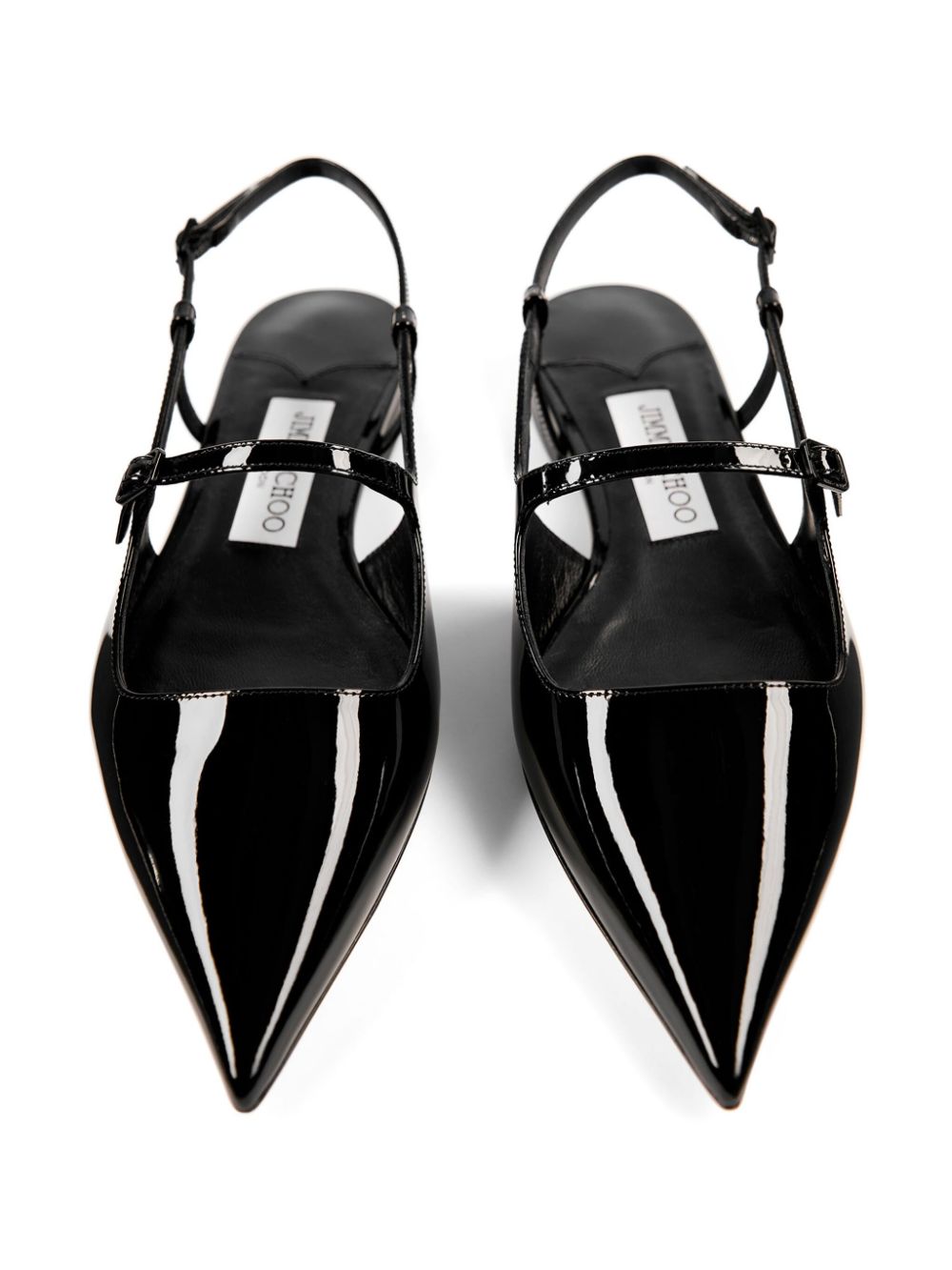 Jimmy Choo Women's Didi Flat Patent Leather Low Shoes