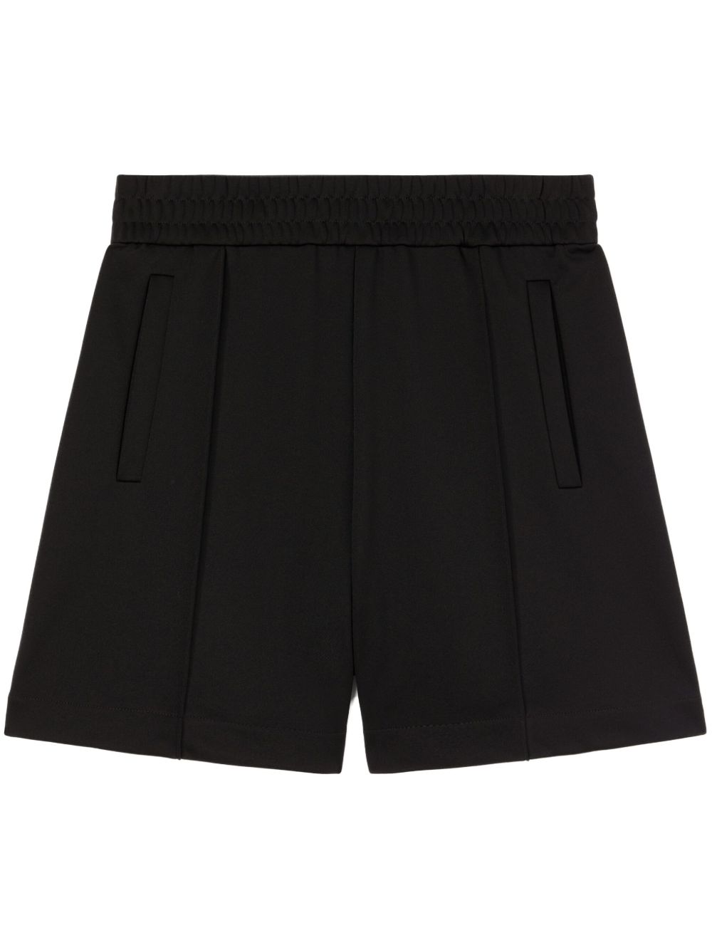 Palm Angels Men's Curved Logo Track Shorts