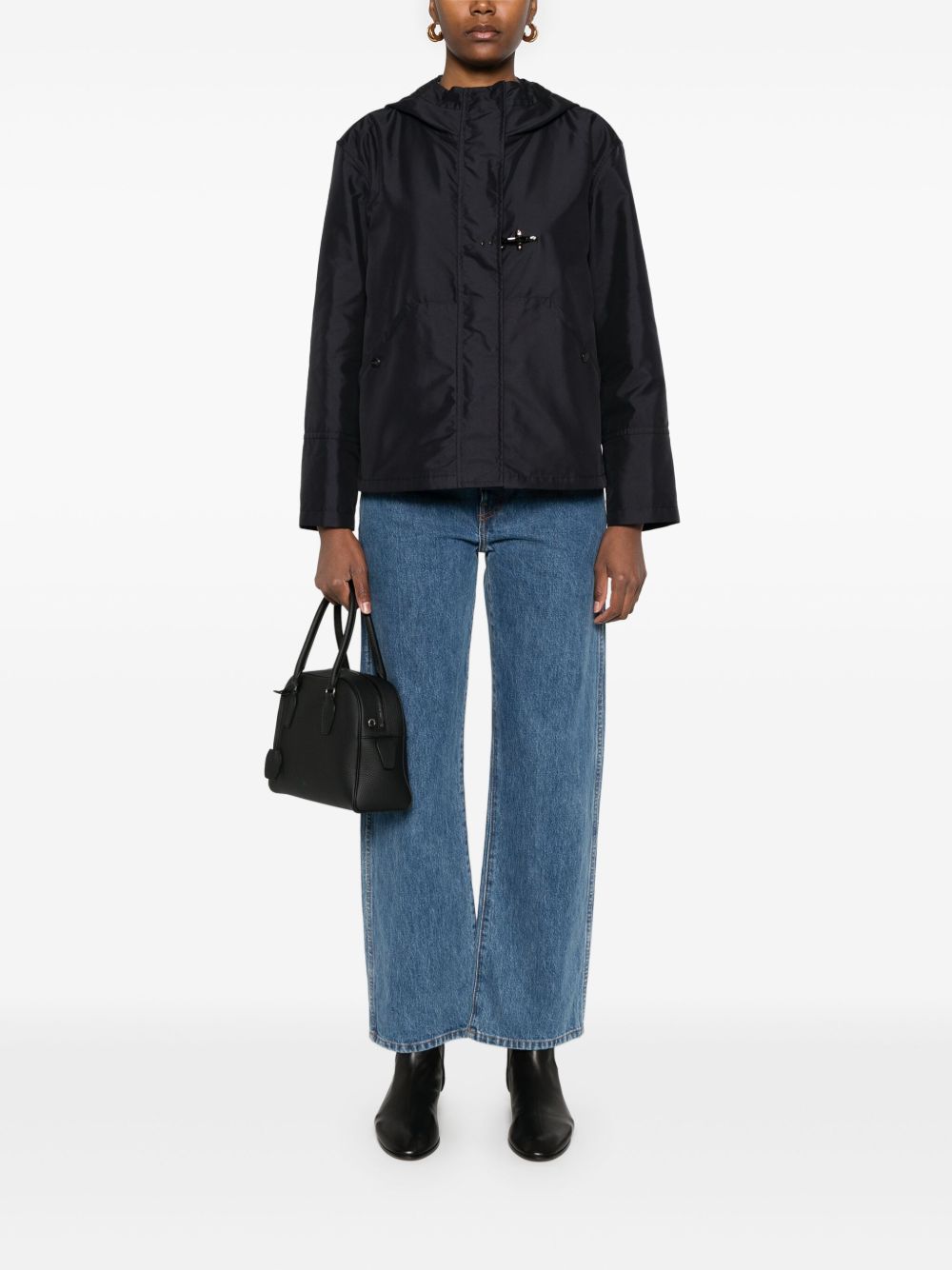 Fay Women's Short Parka Coat
