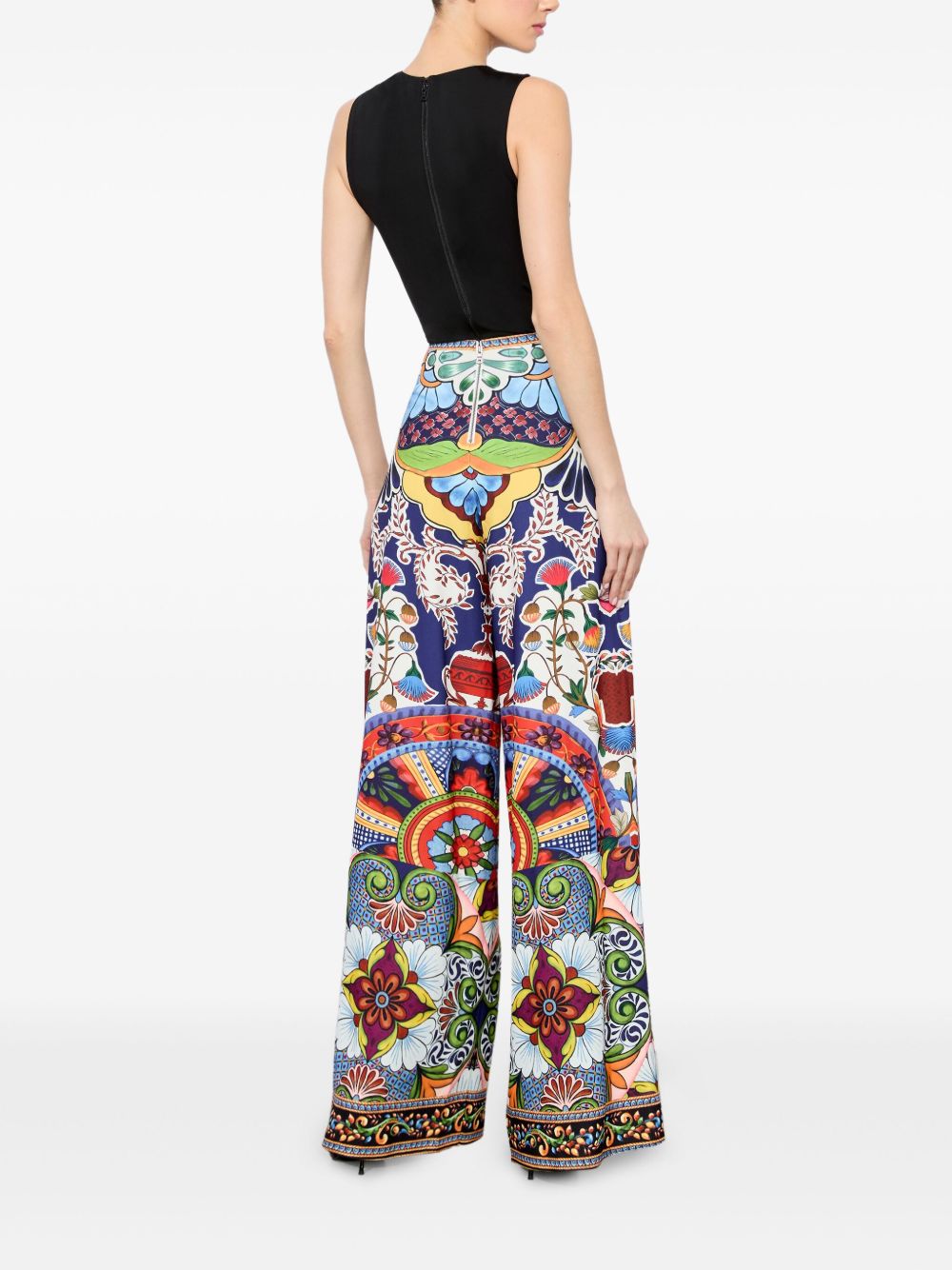 Alice + Olivia Women's Printed Trousers