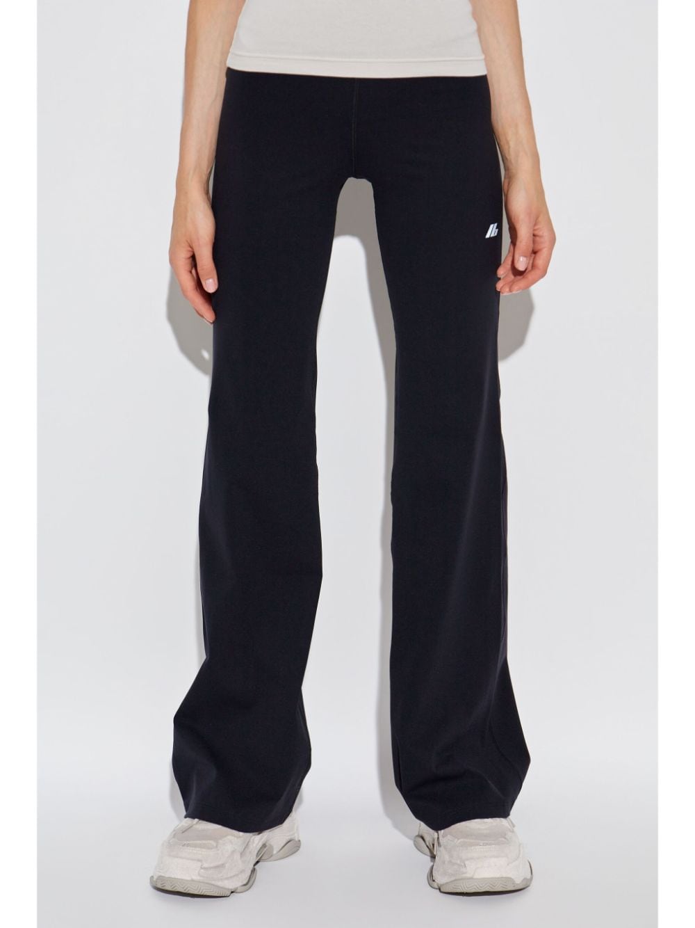 Balenciaga Women's Flared Elastic Waistband Trousers Design