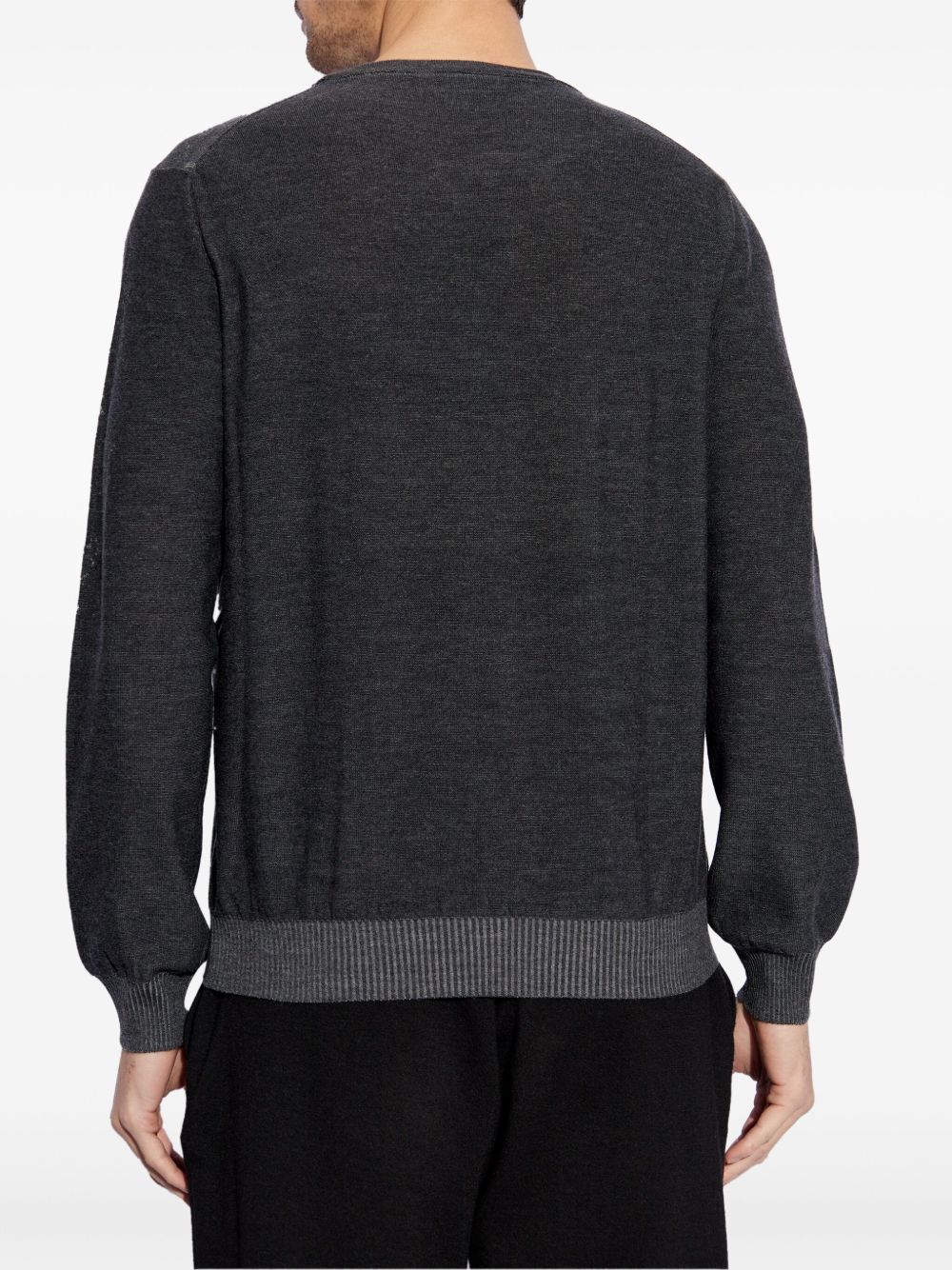 Alexander Mcqueen Men's Skull Sweater