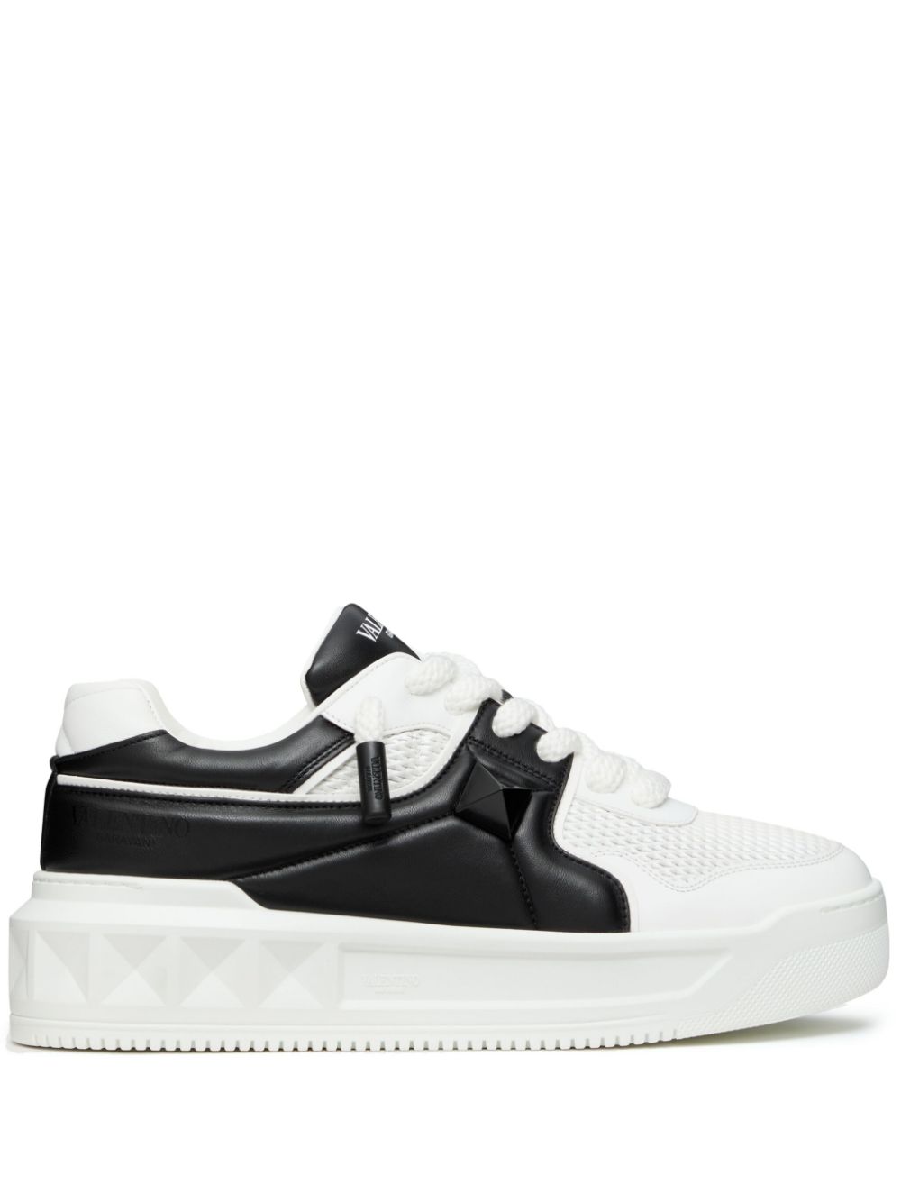 Valentino Garavani Men's One Stud Leather Sneakers
