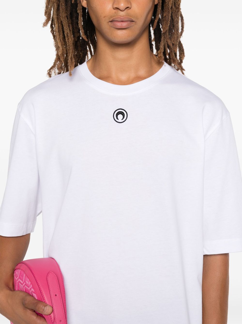Marine Serre Men's Organic Cotton T-Shirt