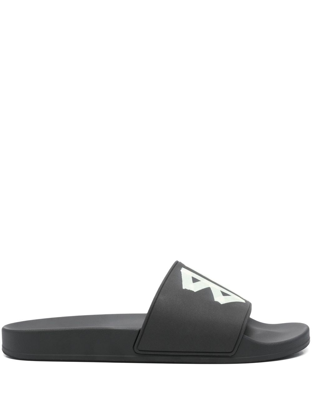 Balenciaga Men's Bb Logo-Prin Slides