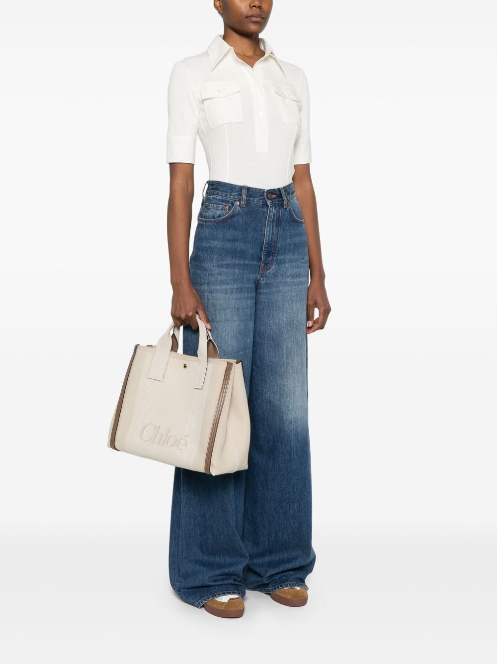 Chloé Large Carry Tote Bag
