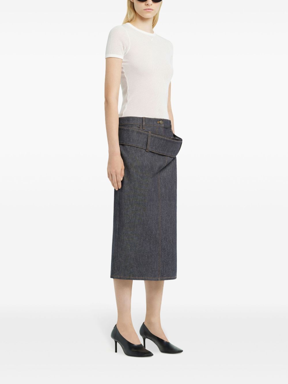 Courrèges Mesh T-Shirt