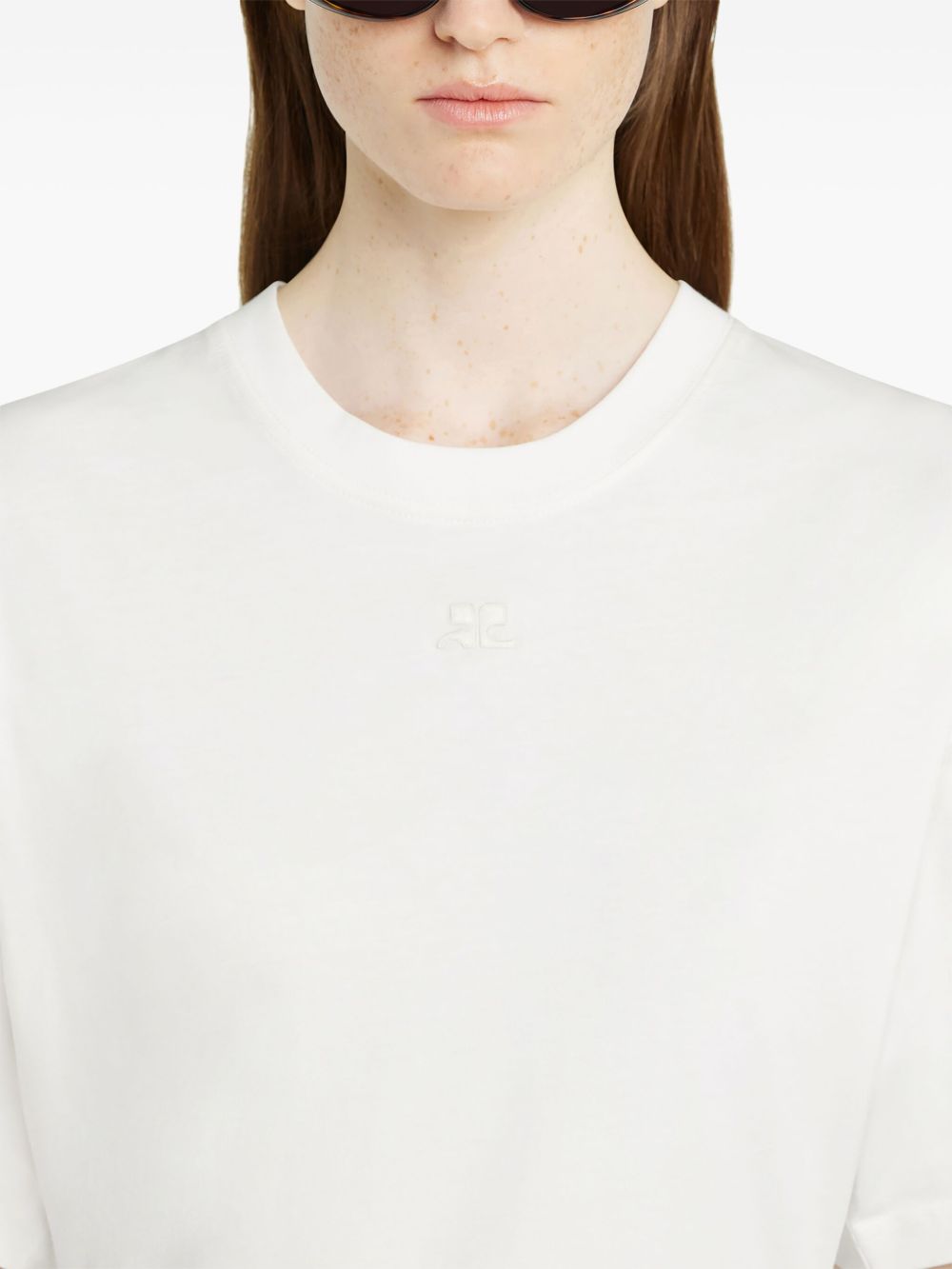Courrèges Appliqué T-Shirt