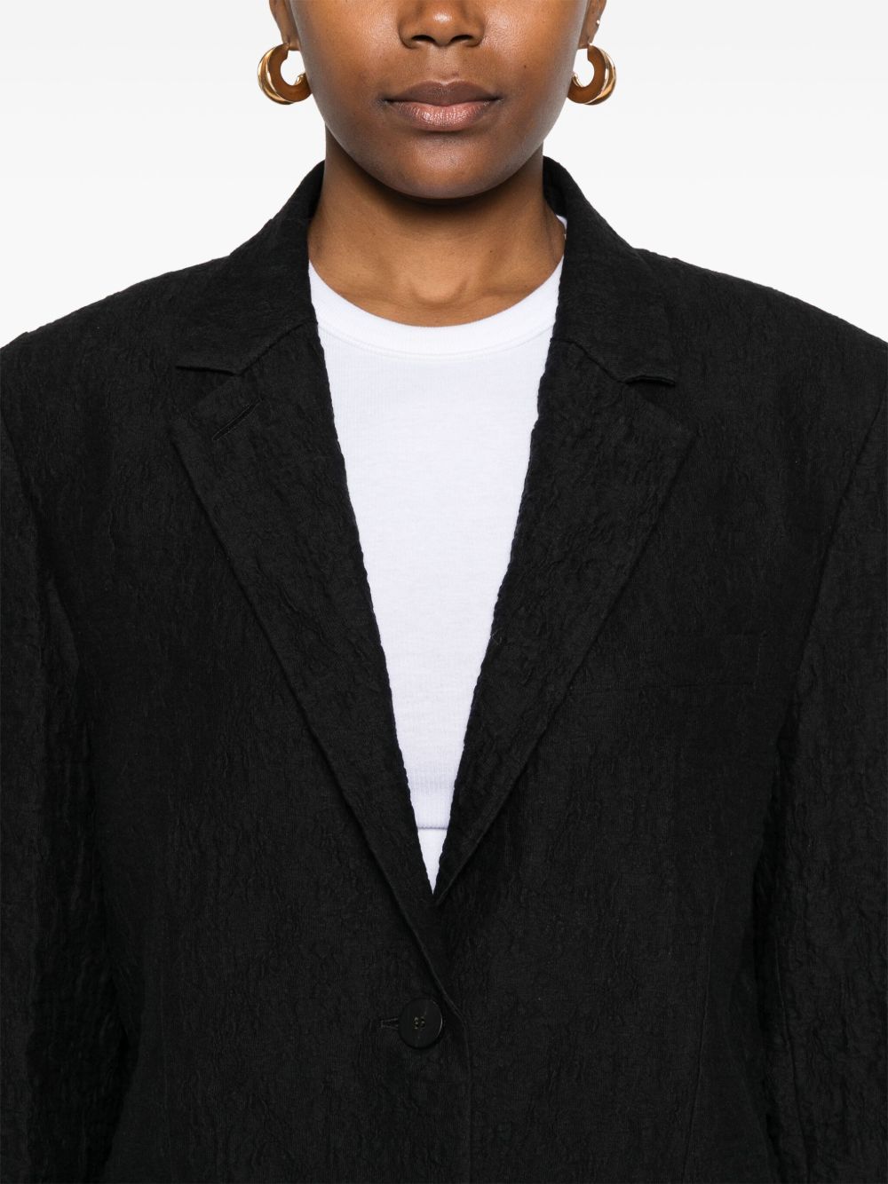Harris Wharf London Women's Wrinkled Blazer